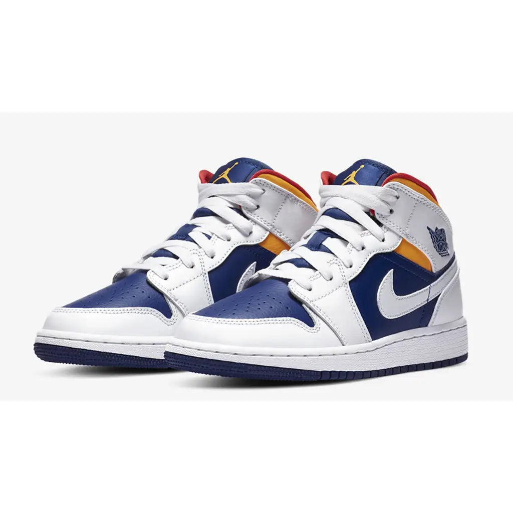 Air Jordan 1 Mid Laser Orange Trainers