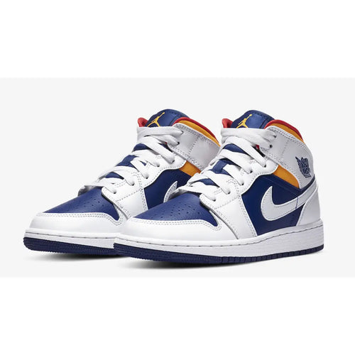 Air Jordan 1 Mid Laser Orange Trainers