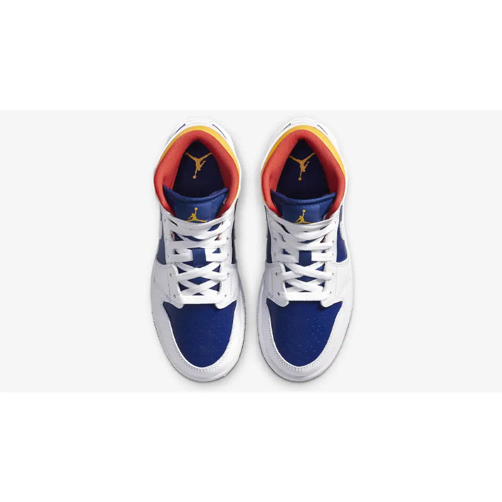 Air Jordan 1 Mid Laser Orange Trainers