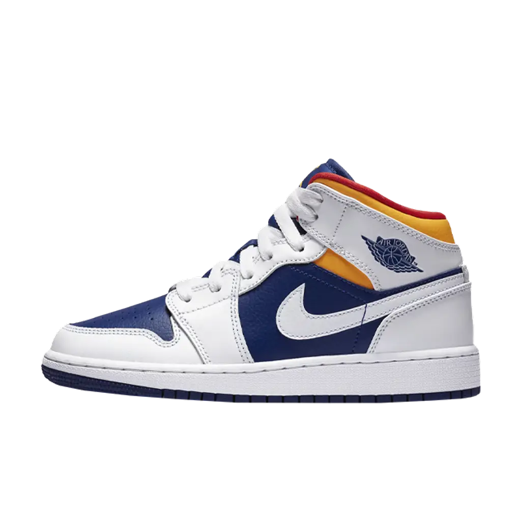 Air Jordan 1 Mid Laser Orange Trainers