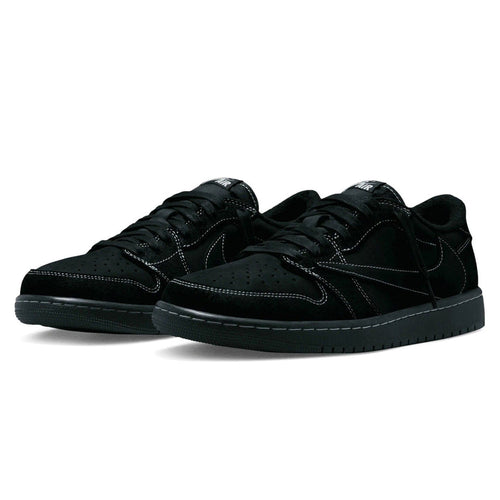 Air Jordan 1 Retro Low OG SP Travis Scott Black Phantom Trainers