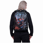 Death Embers laptop backpack detail view