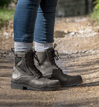 Bareback Footwear Kentucky Storm Waterproof Ankle Boots Grey