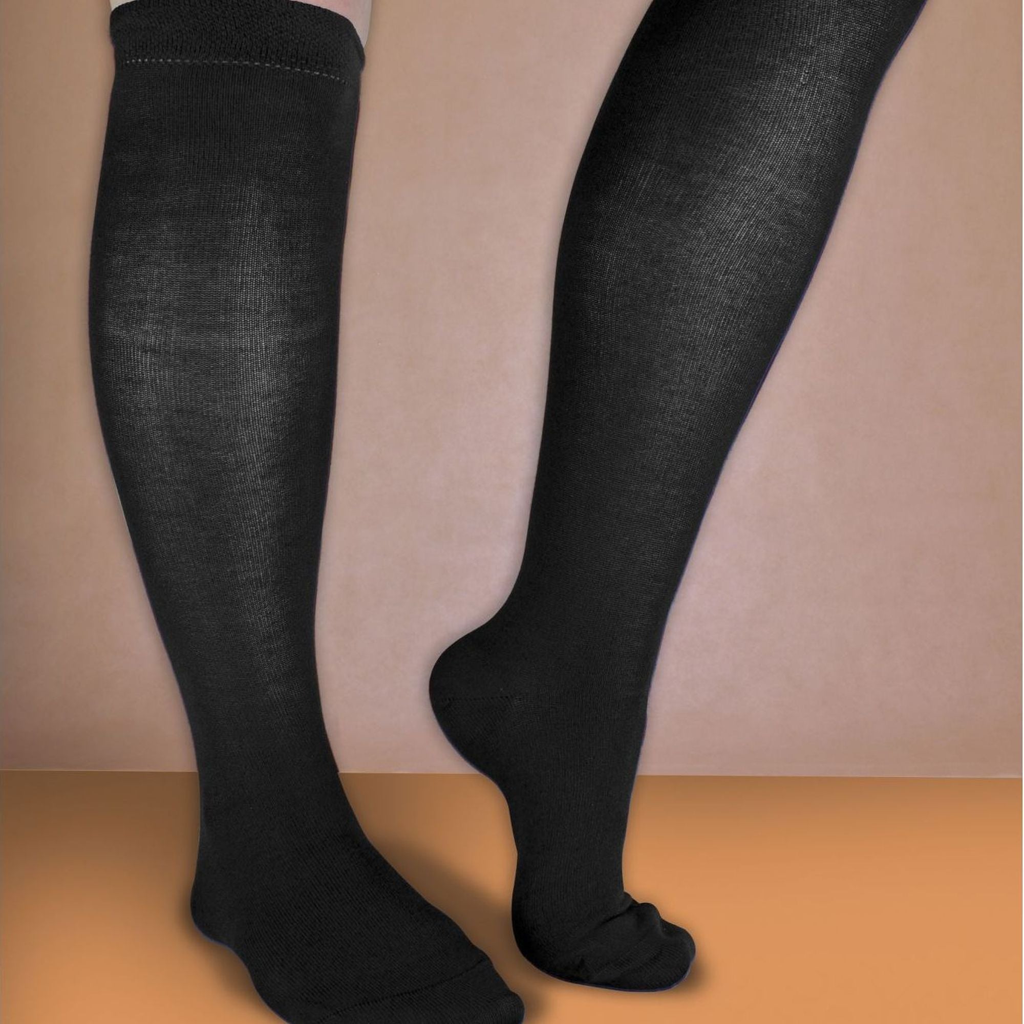 Sock Snob Womens 6 Pairs Long Bamboo Socks