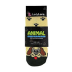 Sock Snob 1 Pack Womens Fluffy Animal Pattern Slipper Socks with Grips