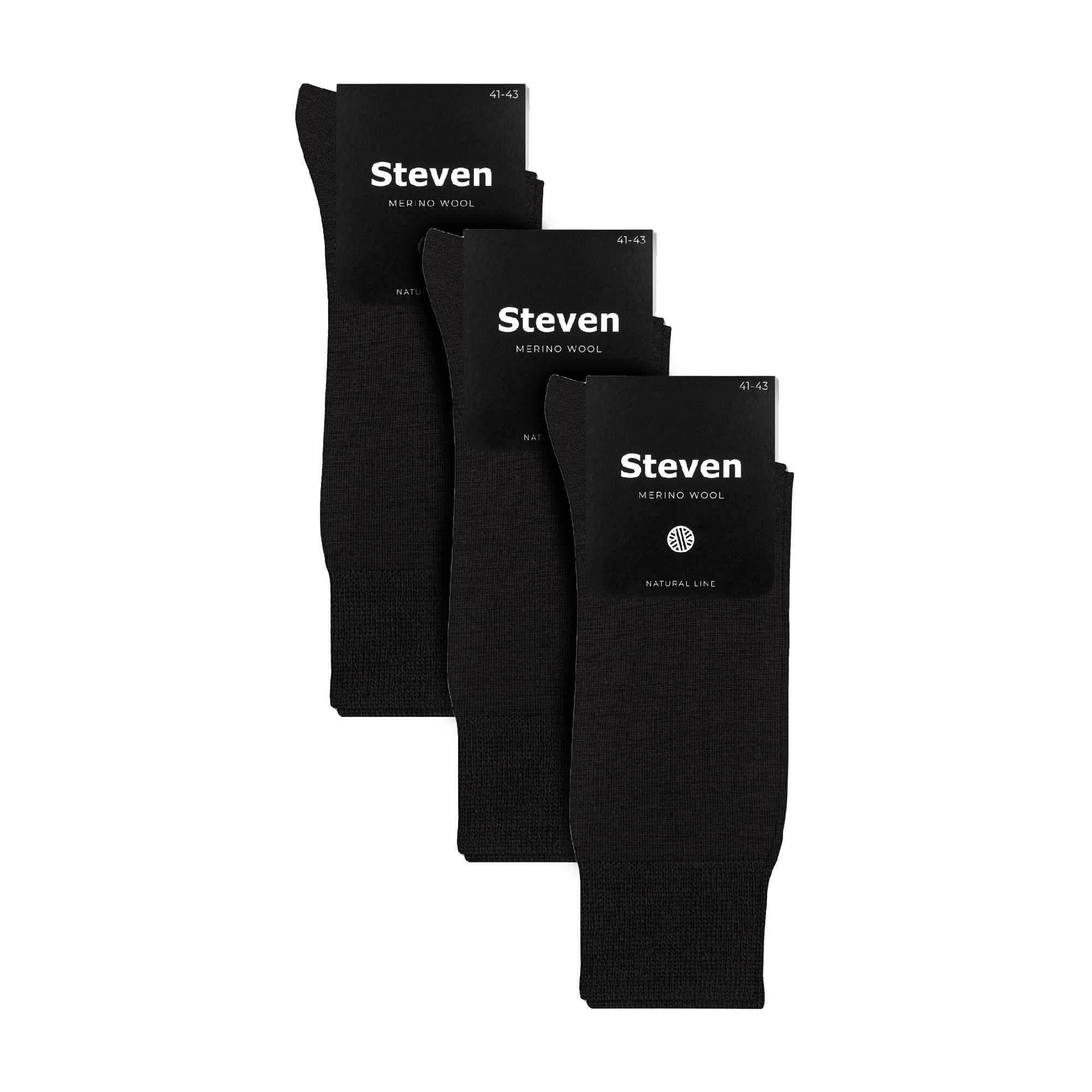 Sock Snob 3 Pairs Mens Warm Merino Wool Socks