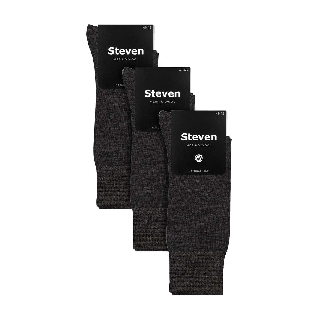 Sock Snob 3 Pairs Mens Warm Merino Wool Socks