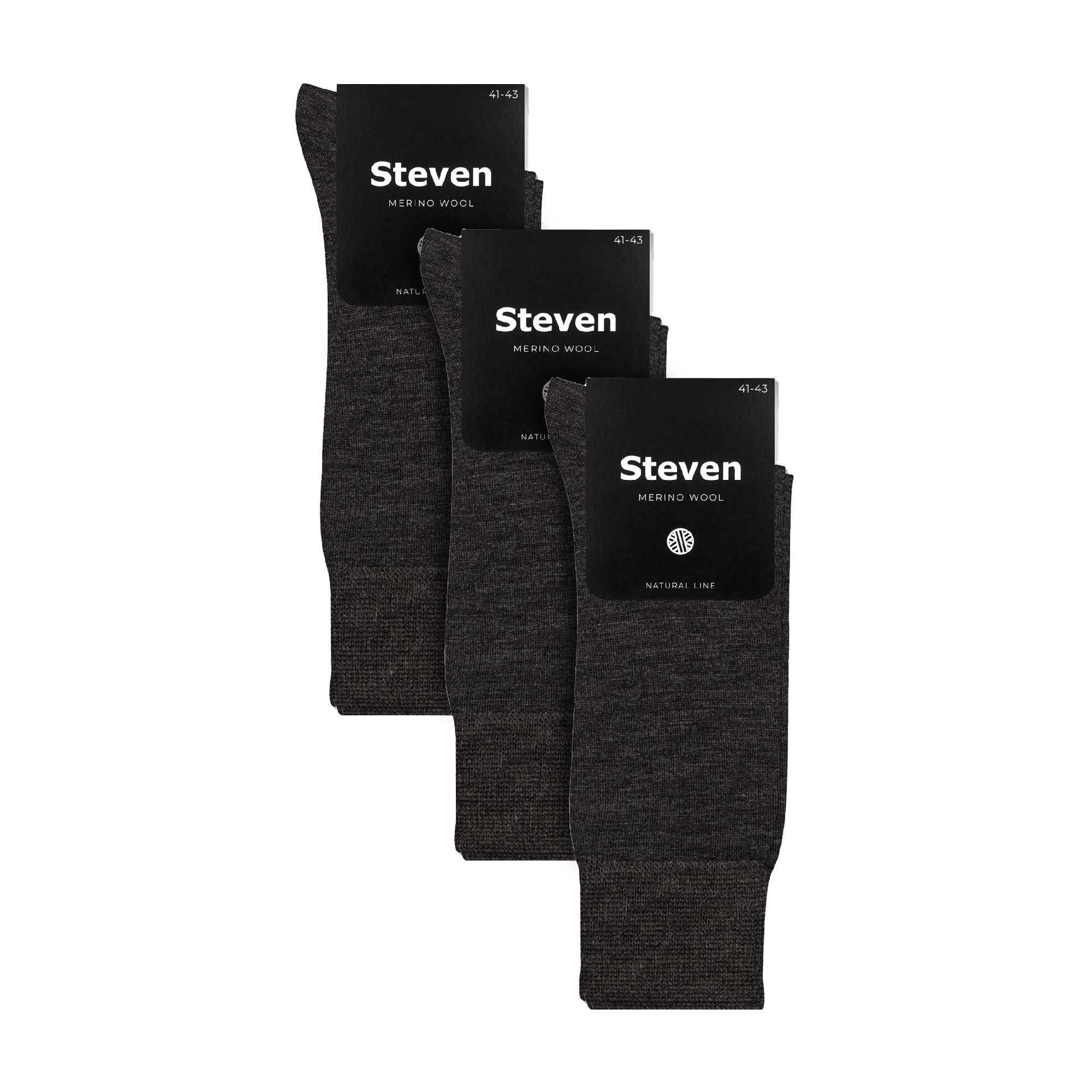 Sock Snob 3 Pairs Mens Warm Merino Wool Socks