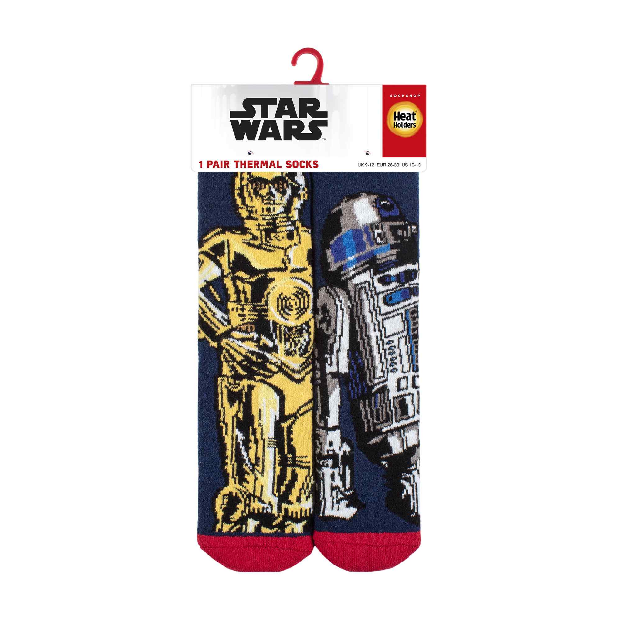 Heat Holders Kids Star Wars Novelty Lightweight Thermal Socks