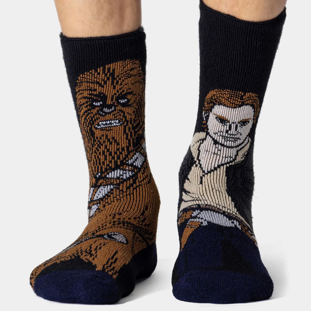 Heat Holders Kids Star Wars Novelty Lightweight Thermal Socks