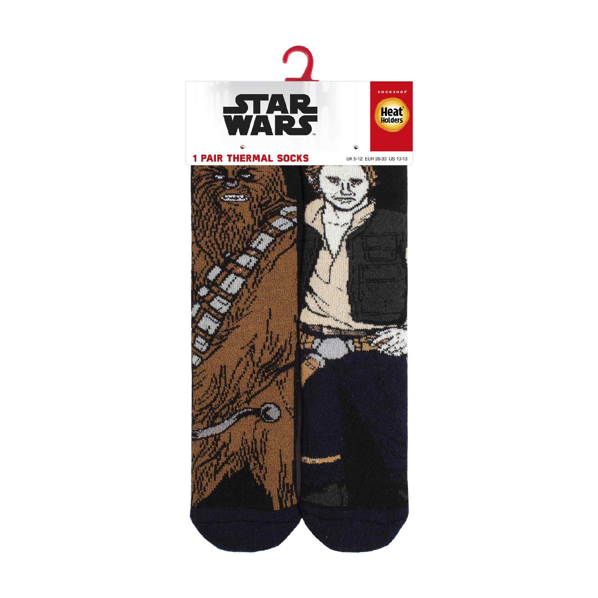 Heat Holders Kids Star Wars Novelty Lightweight Thermal Socks