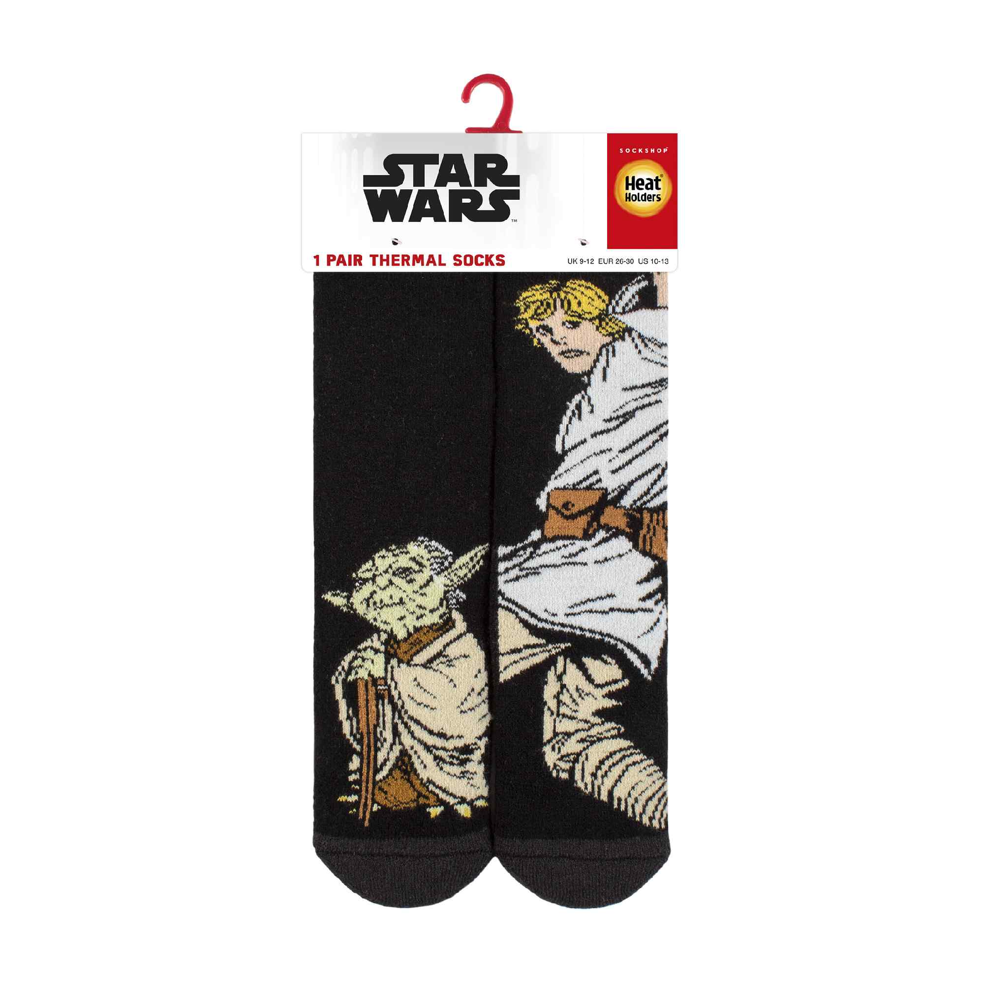 Heat Holders Kids Star Wars Novelty Lightweight Thermal Socks