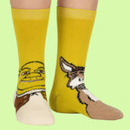 Heat Holders Lite Kids Thermal Shrek Patterned Novelty Socks with Soft Brushed Lining
