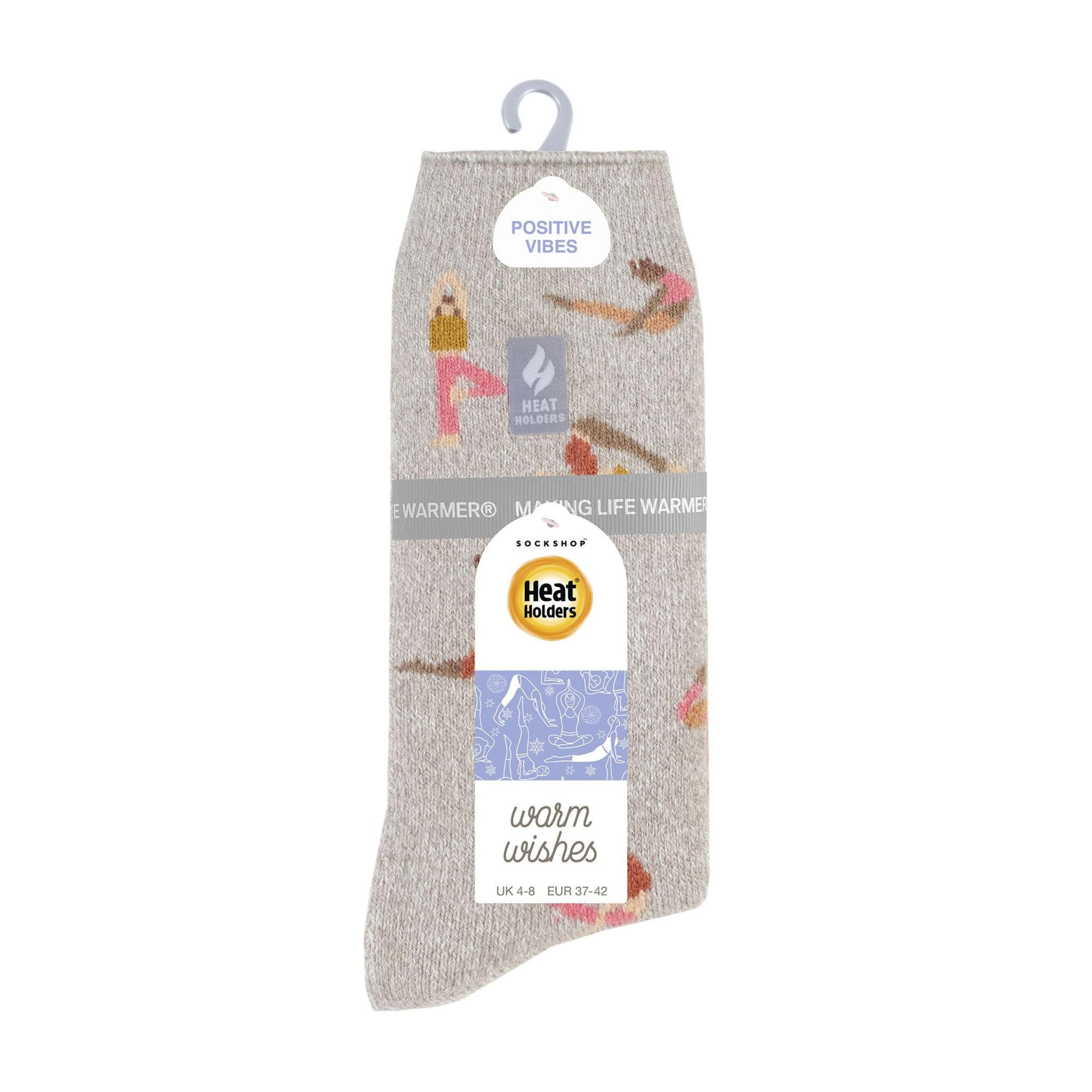 Heat Holders Womens Hobby Activity Patterned Lightweight Thermal Lite Socks