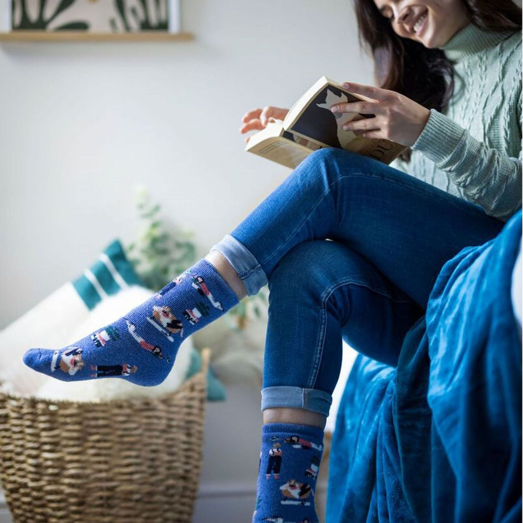 Heat Holders Womens Hobby Activity Patterned Lightweight Thermal Lite Socks