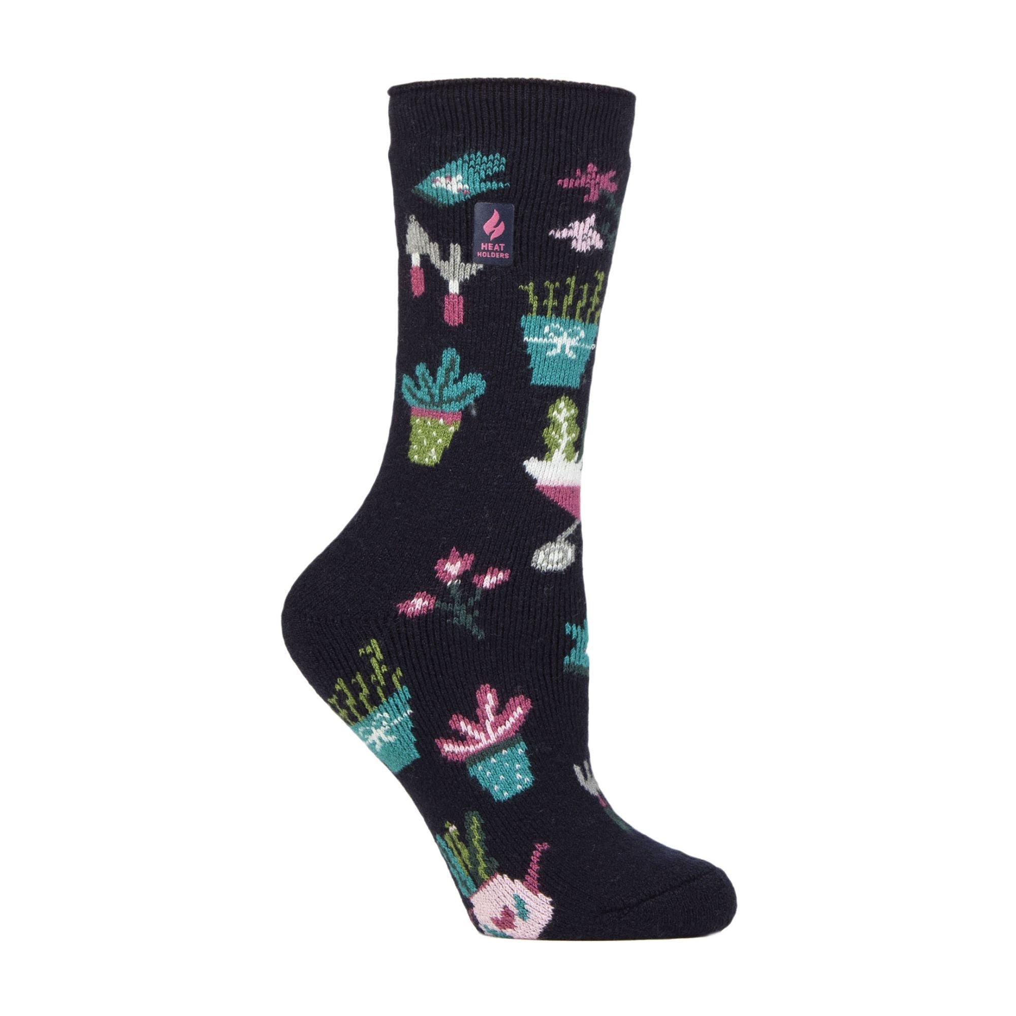 Heat Holders Womens Hobby Activity Patterned Lightweight Thermal Lite Socks