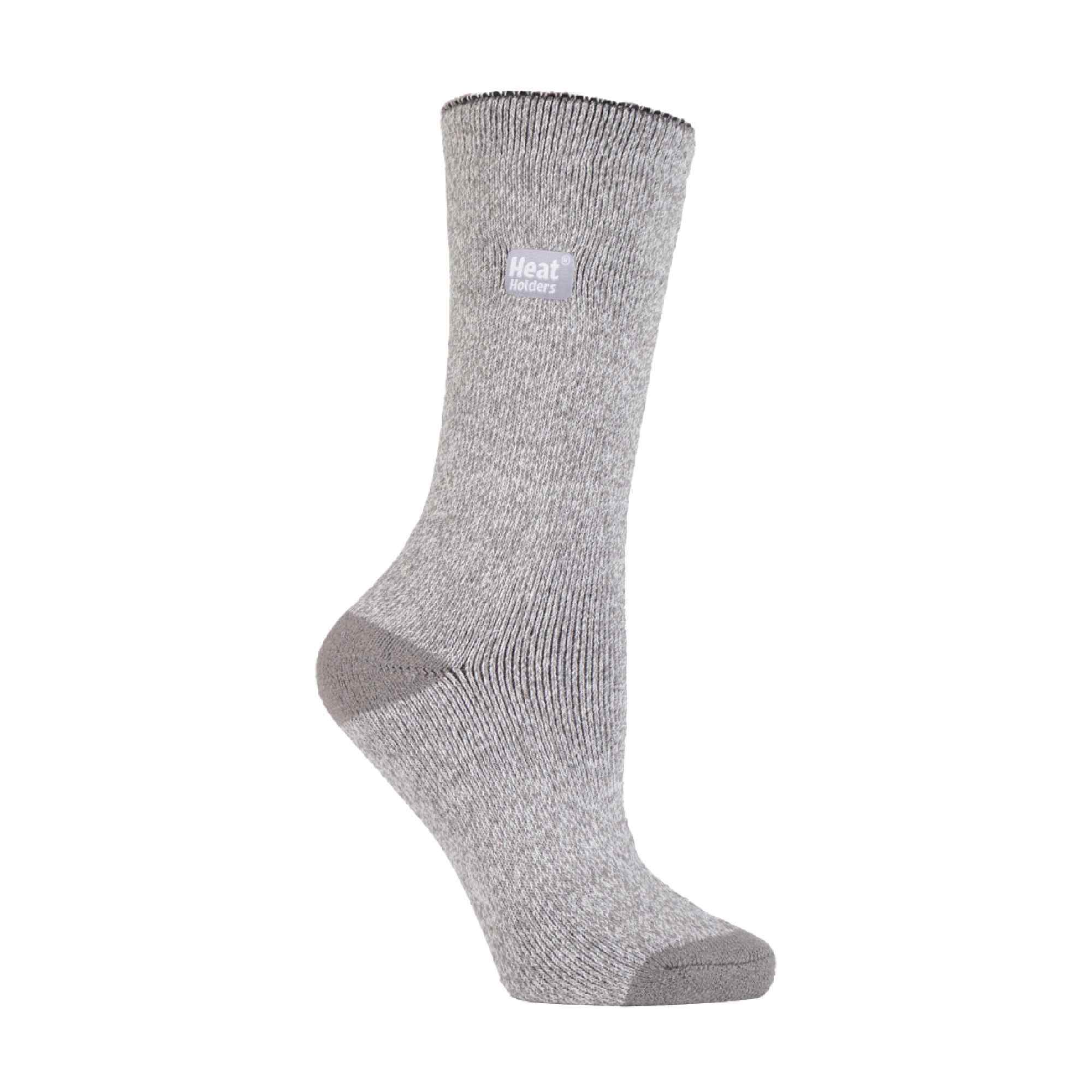 Heat Holders 3 Pairs Womens Thin Lightweight Thermal Dress Socks for Winter