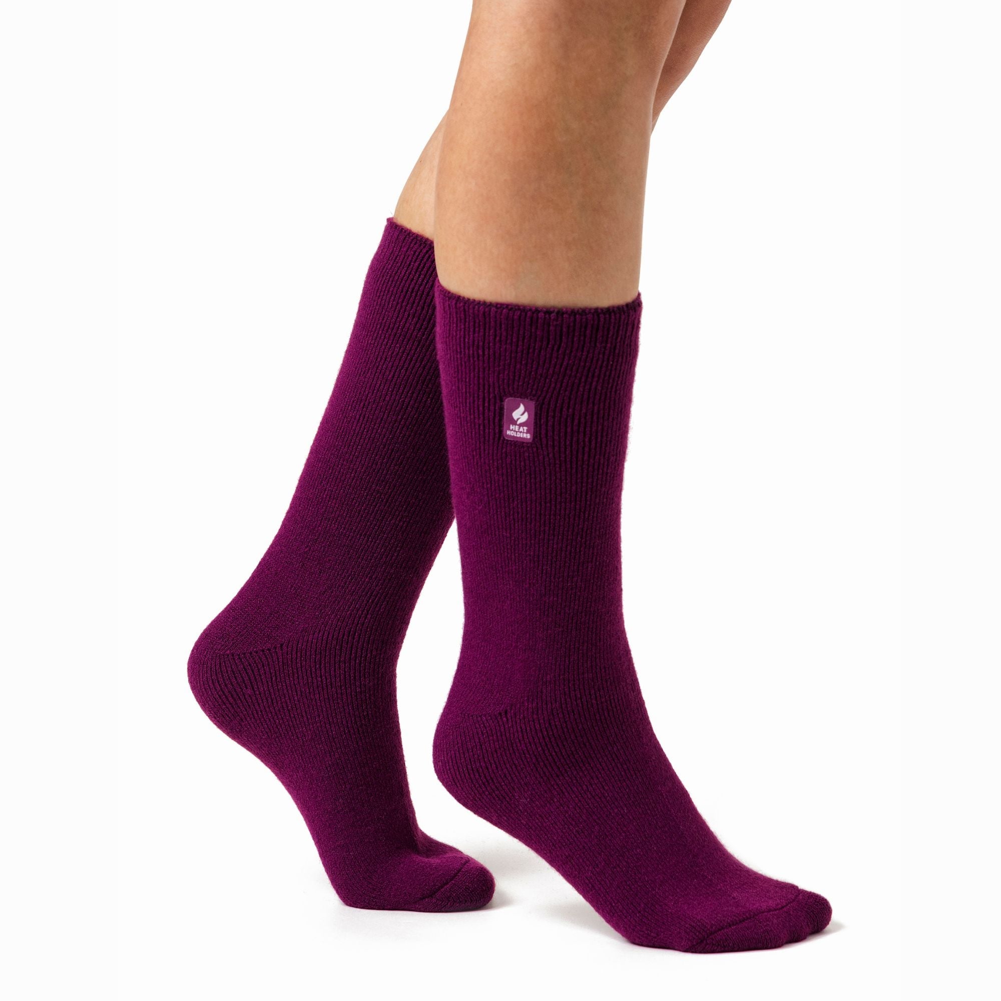 Heat Holders 3 Pairs Womens Thin Lightweight Thermal Dress Socks for Winter