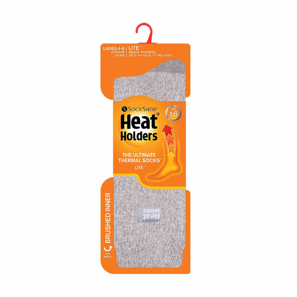 Heat Holders 3 Pairs Womens Thin Lightweight Thermal Dress Socks for Winter