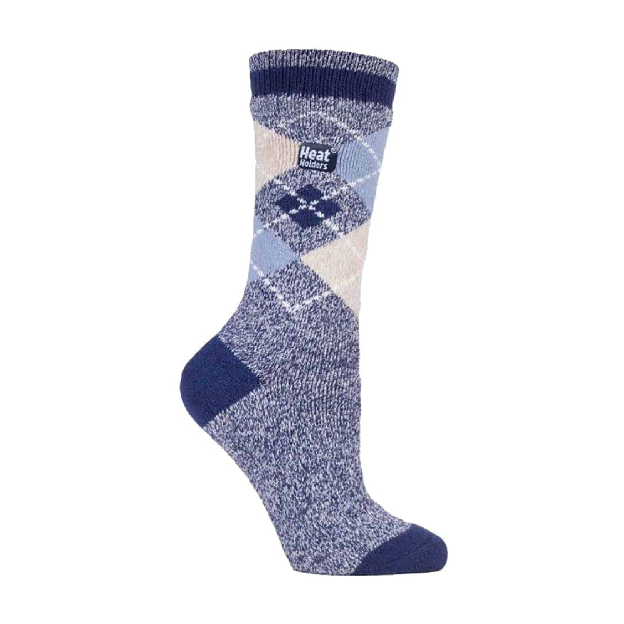 Sock Snob Womens Thin Lightweight Patterned Casual Winter Warm Thermal Socks