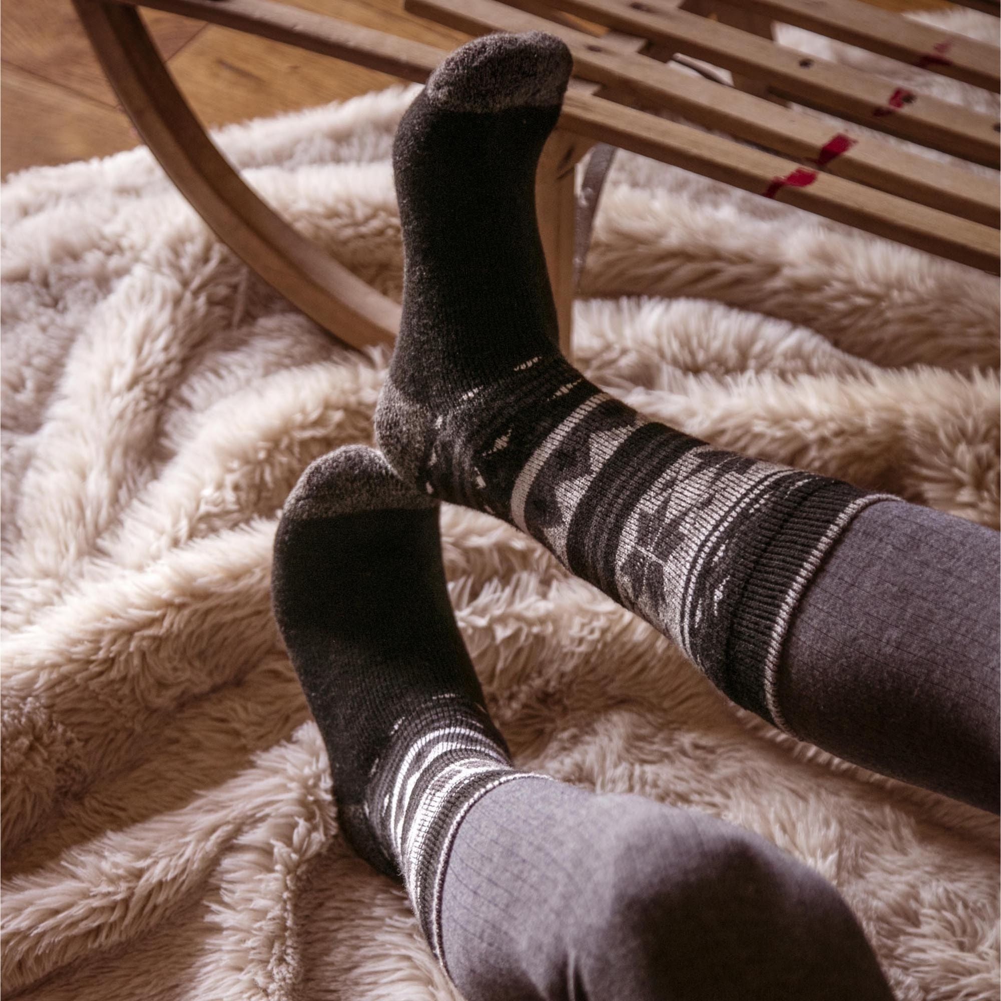 Sock Snob Womens Thin Lightweight Patterned Casual Winter Warm Thermal Socks