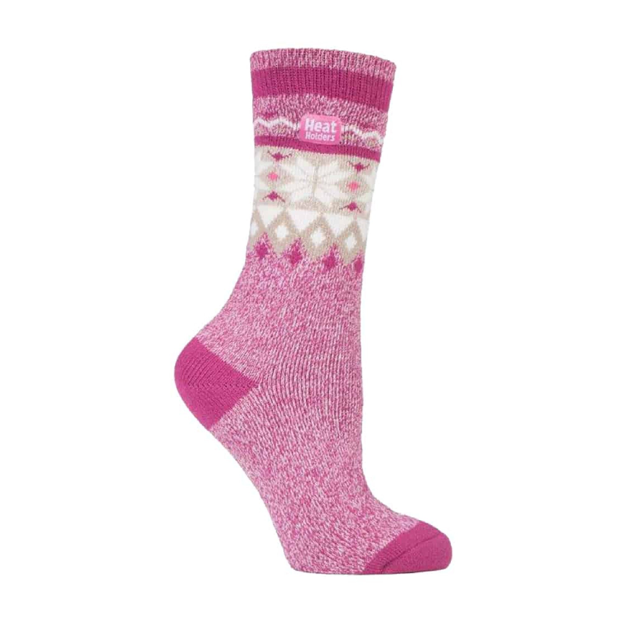 Sock Snob Womens Thin Lightweight Patterned Casual Winter Warm Thermal Socks