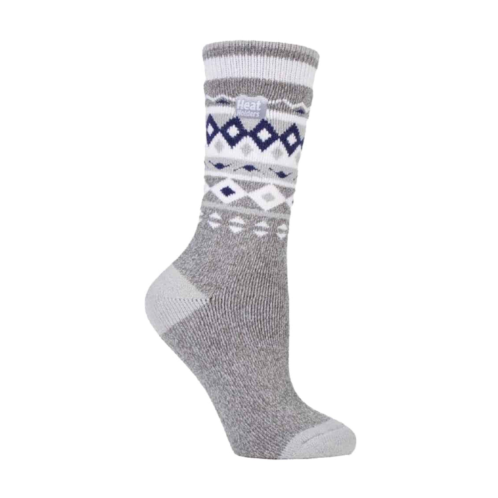 Sock Snob Womens Thin Lightweight Patterned Casual Winter Warm Thermal Socks