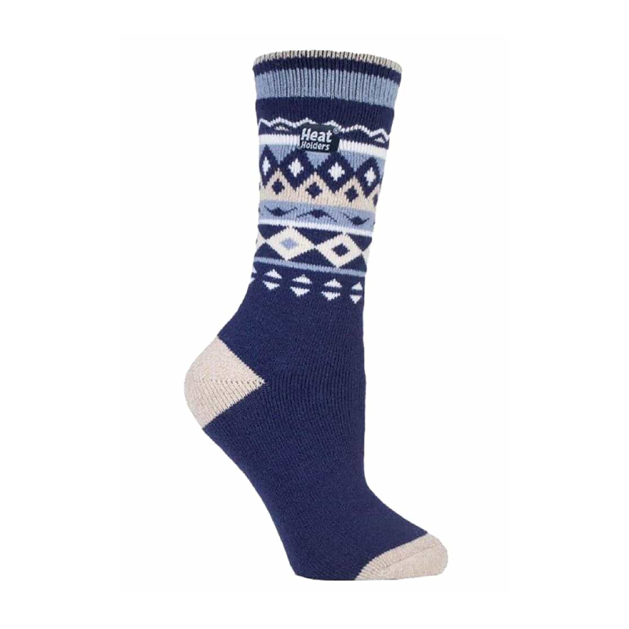 Sock Snob Womens Thin Lightweight Patterned Casual Winter Warm Thermal Socks