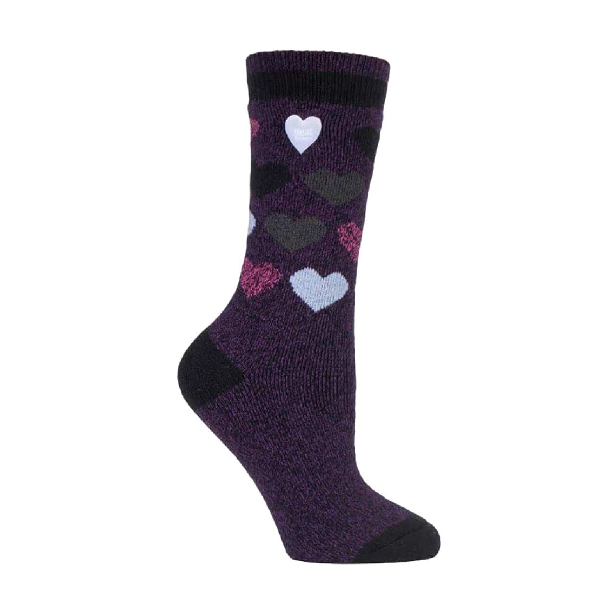 Sock Snob Womens Thin Lightweight Patterned Casual Winter Warm Thermal Socks