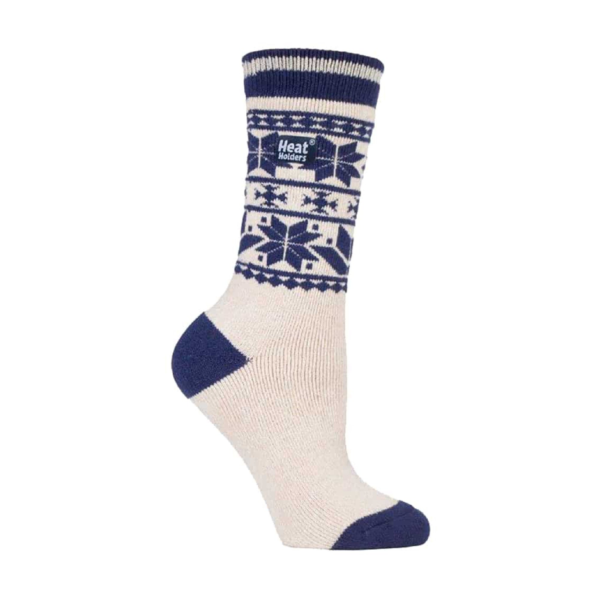 Sock Snob Womens Thin Lightweight Patterned Casual Winter Warm Thermal Socks