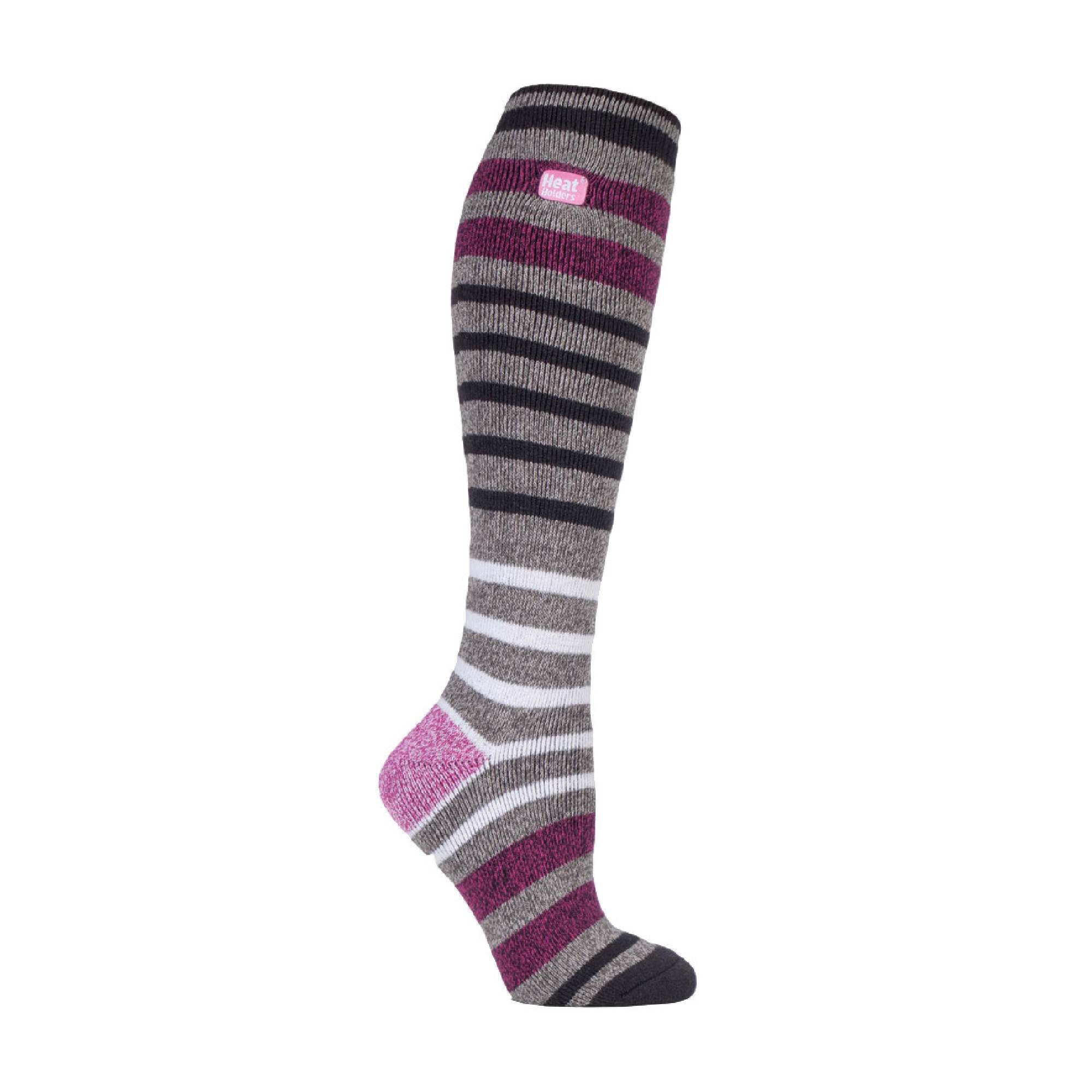 Sock Snob Womens Thin Extra Long Lightweight Knee High Thermal Socks