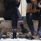 Sock Snob Womens Thin Extra Long Lightweight Knee High Thermal Socks