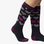 Sock Snob Womens Thin Extra Long Lightweight Knee High Thermal Socks