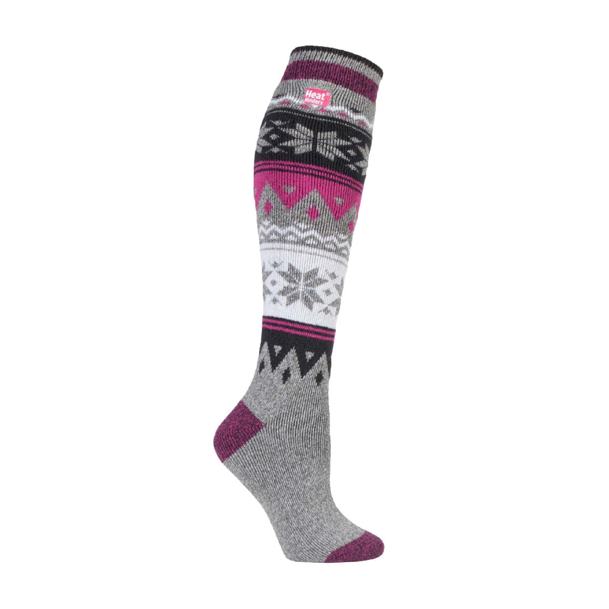 Sock Snob Womens Thin Extra Long Lightweight Knee High Thermal Socks