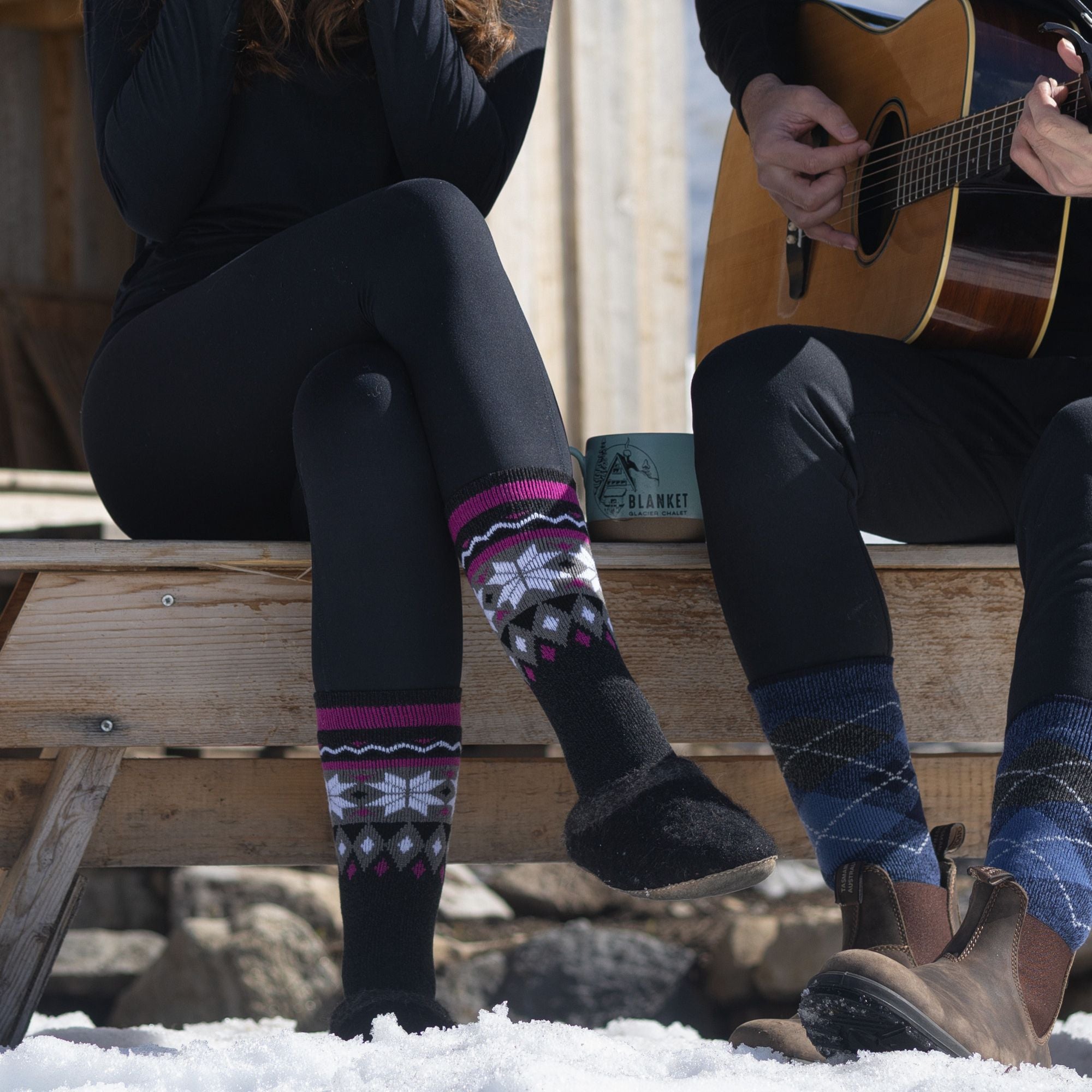 Sock Snob Womens Thin Extra Long Lightweight Knee High Thermal Socks