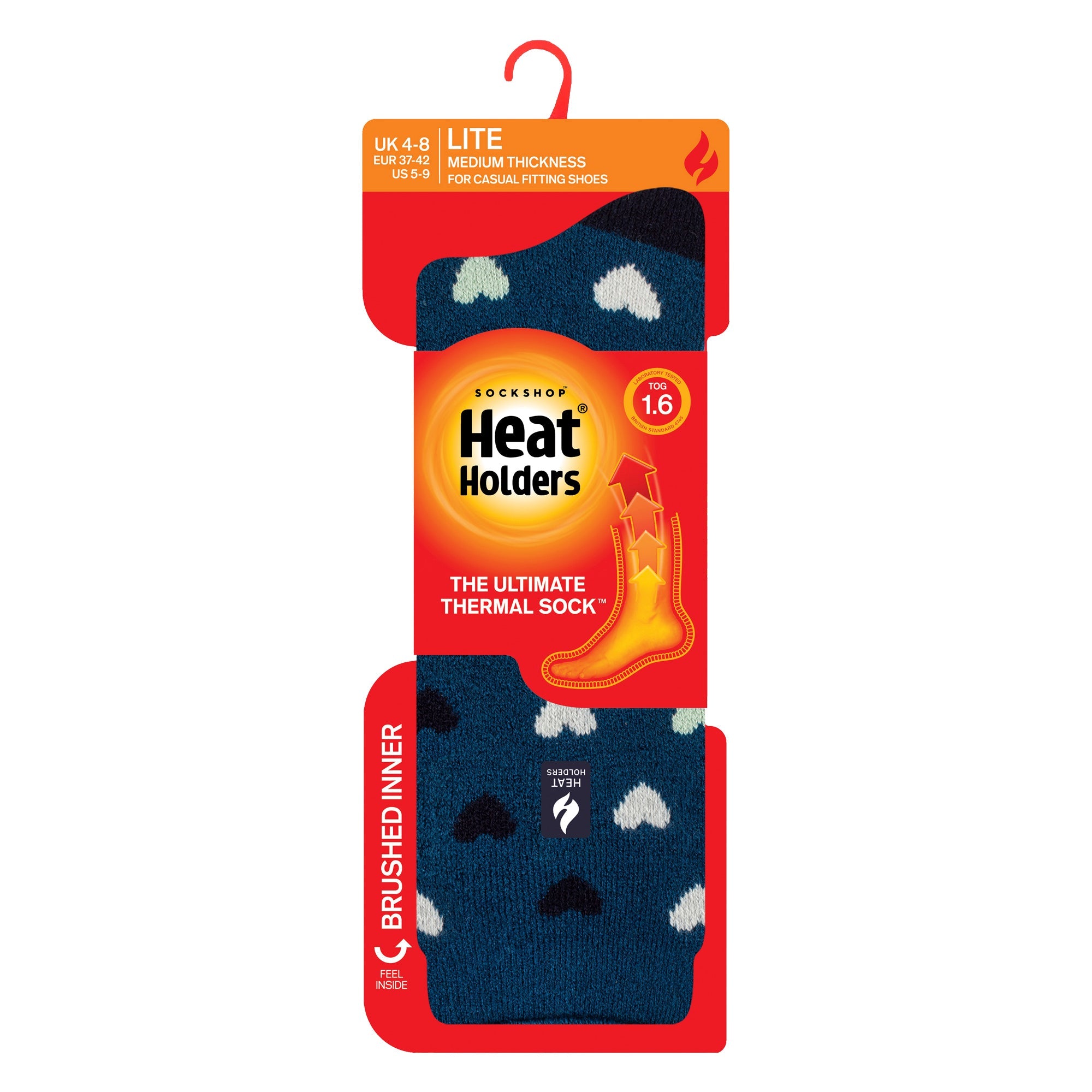 Heat Holders Lite Womens Thermal Lite Patterned Socks for Winter