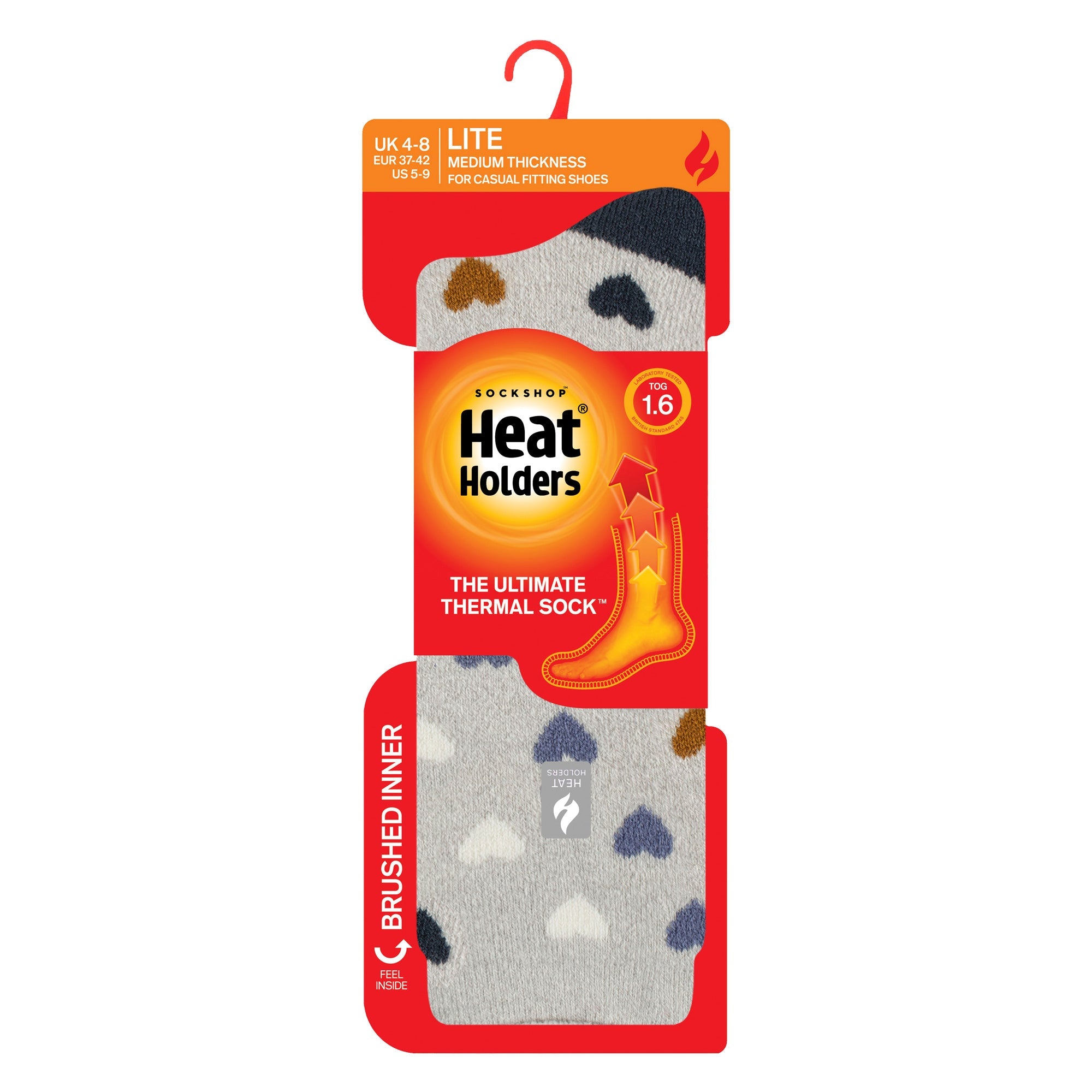 Heat Holders Lite Womens Thermal Lite Patterned Socks for Winter