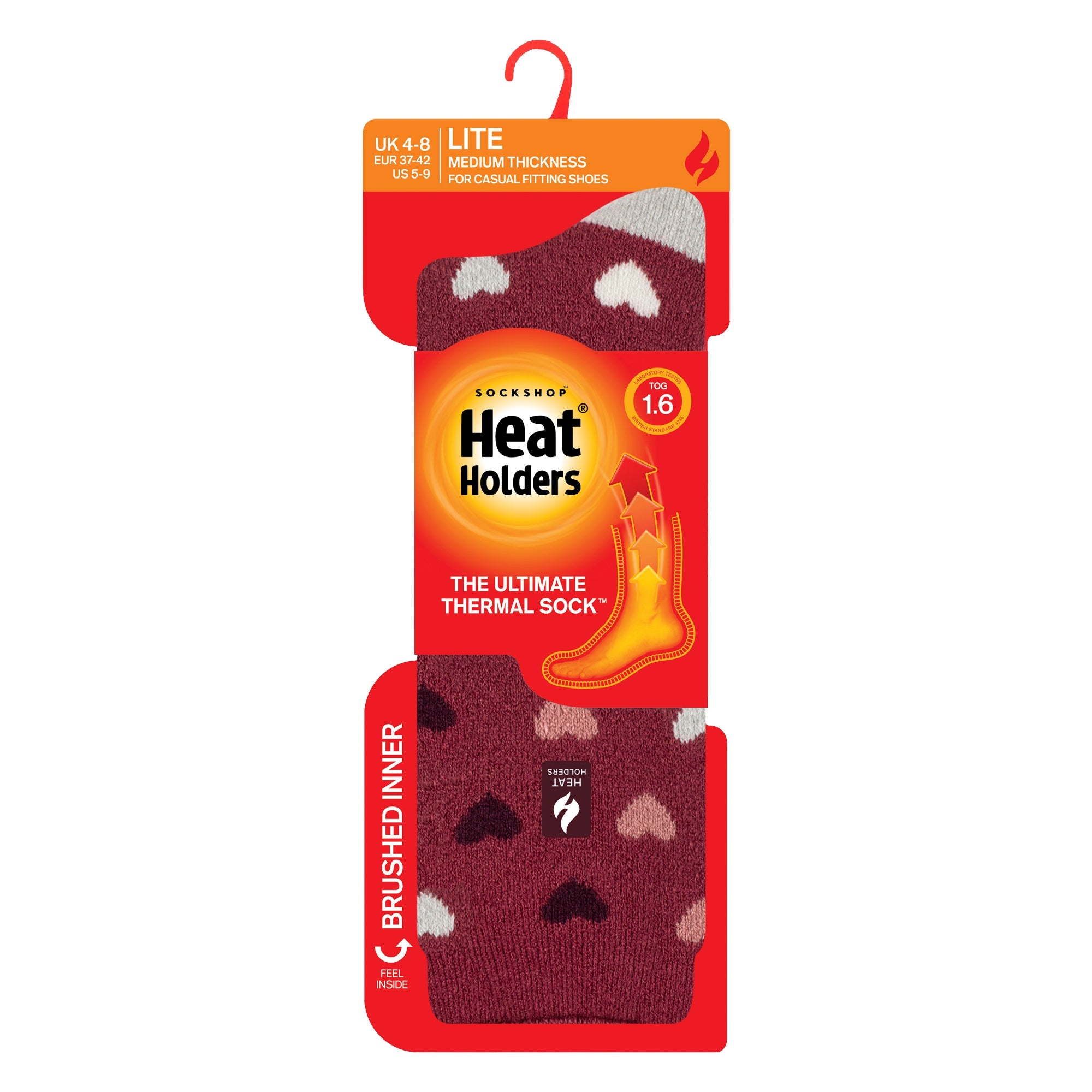 Heat Holders Lite Womens Thermal Lite Patterned Socks for Winter