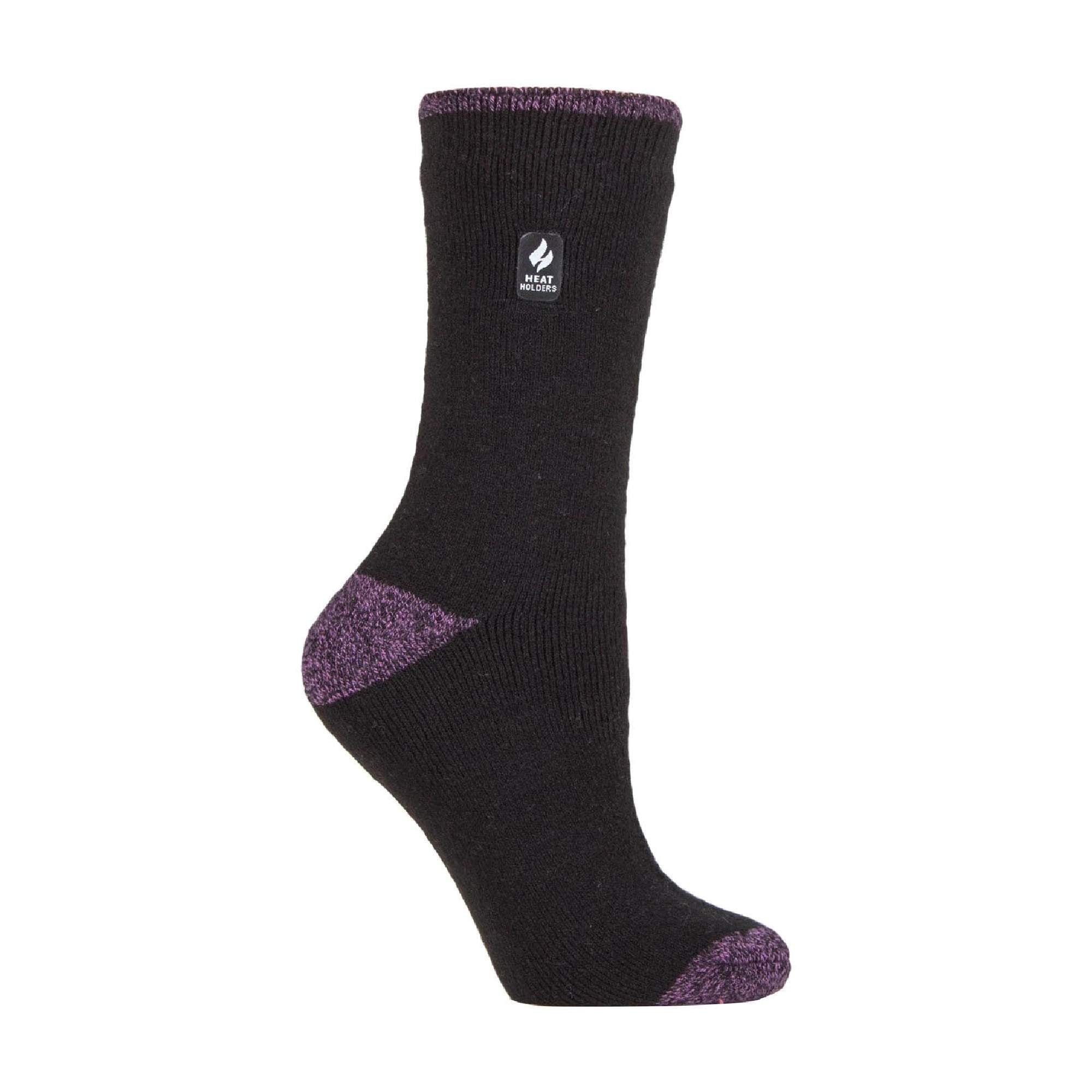 Sock Snob Womens Thin Lightweight Patterned Casual Winter Warm Thermal Socks