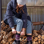 Sock Snob Womens Thin Lightweight Patterned Casual Winter Warm Thermal Socks