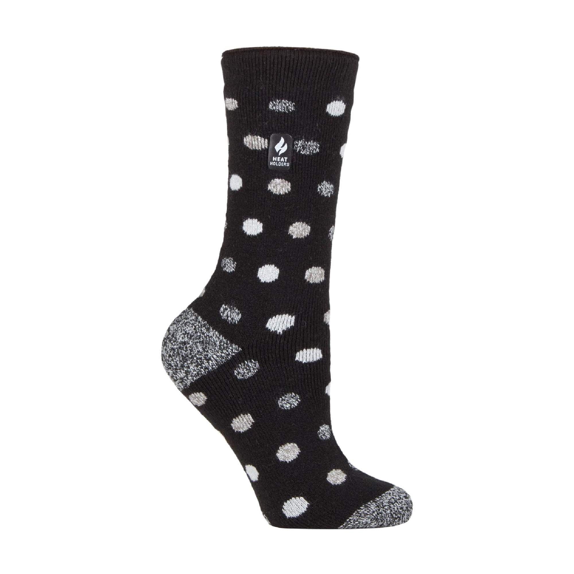 Sock Snob Womens Thin Lightweight Patterned Casual Winter Warm Thermal Socks