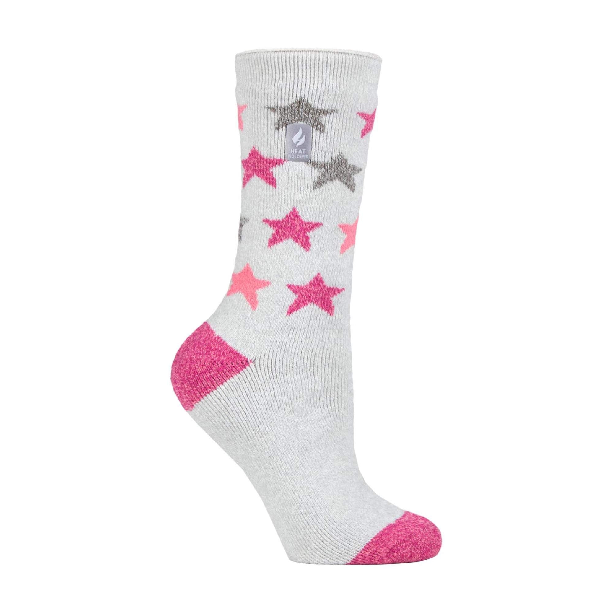 Sock Snob Womens Thin Lightweight Patterned Casual Winter Warm Thermal Socks