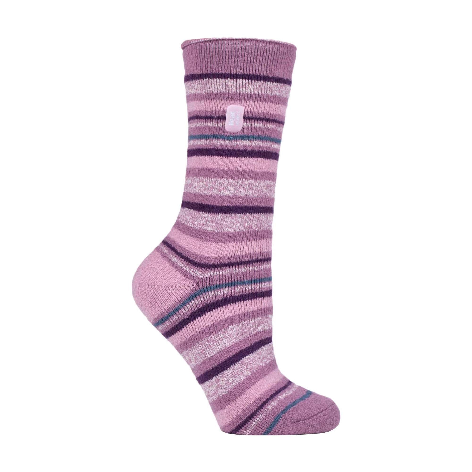 Sock Snob Womens Thin Lightweight Patterned Casual Winter Warm Thermal Socks