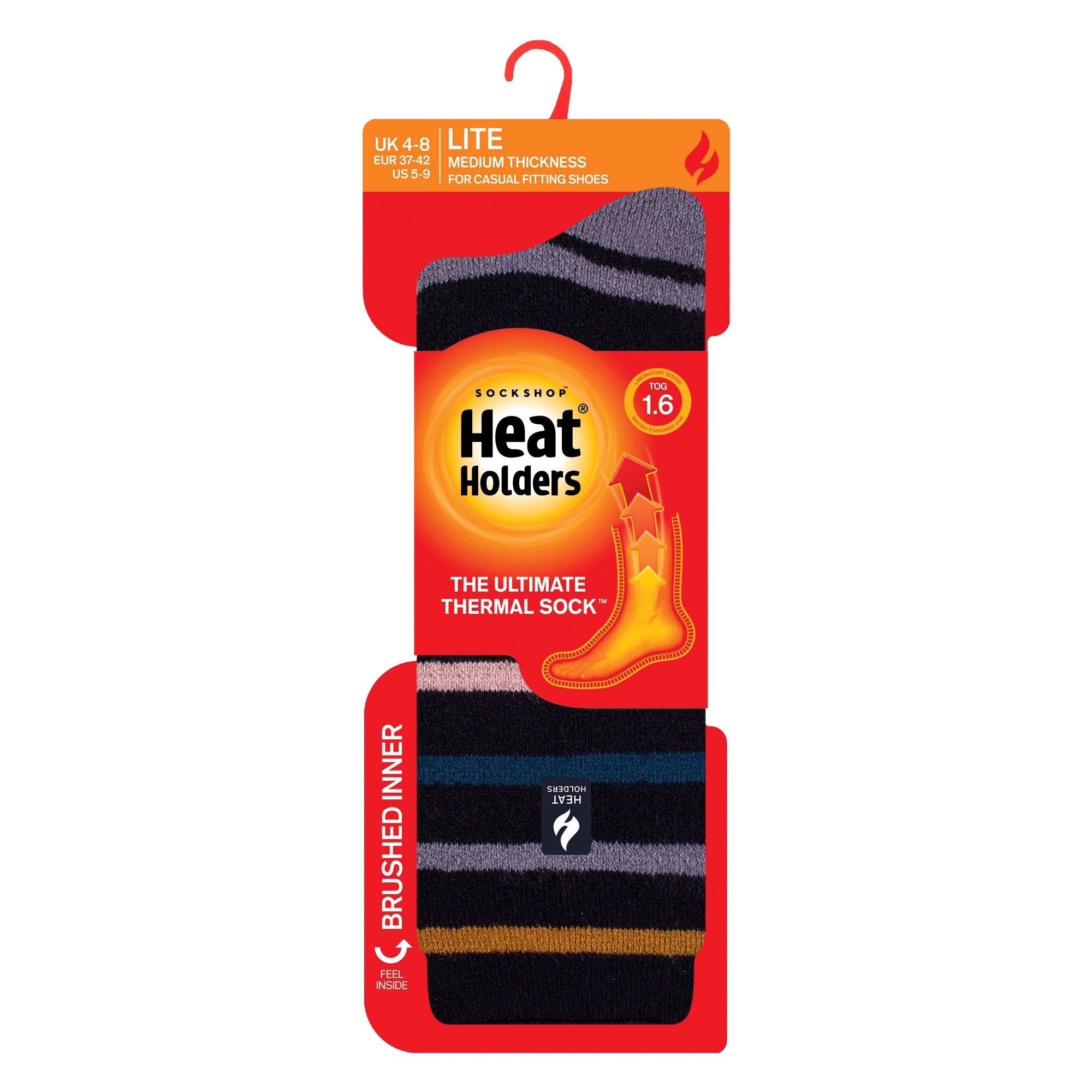 Heat Holders Lite Womens Thermal Lite Patterned Socks for Winter