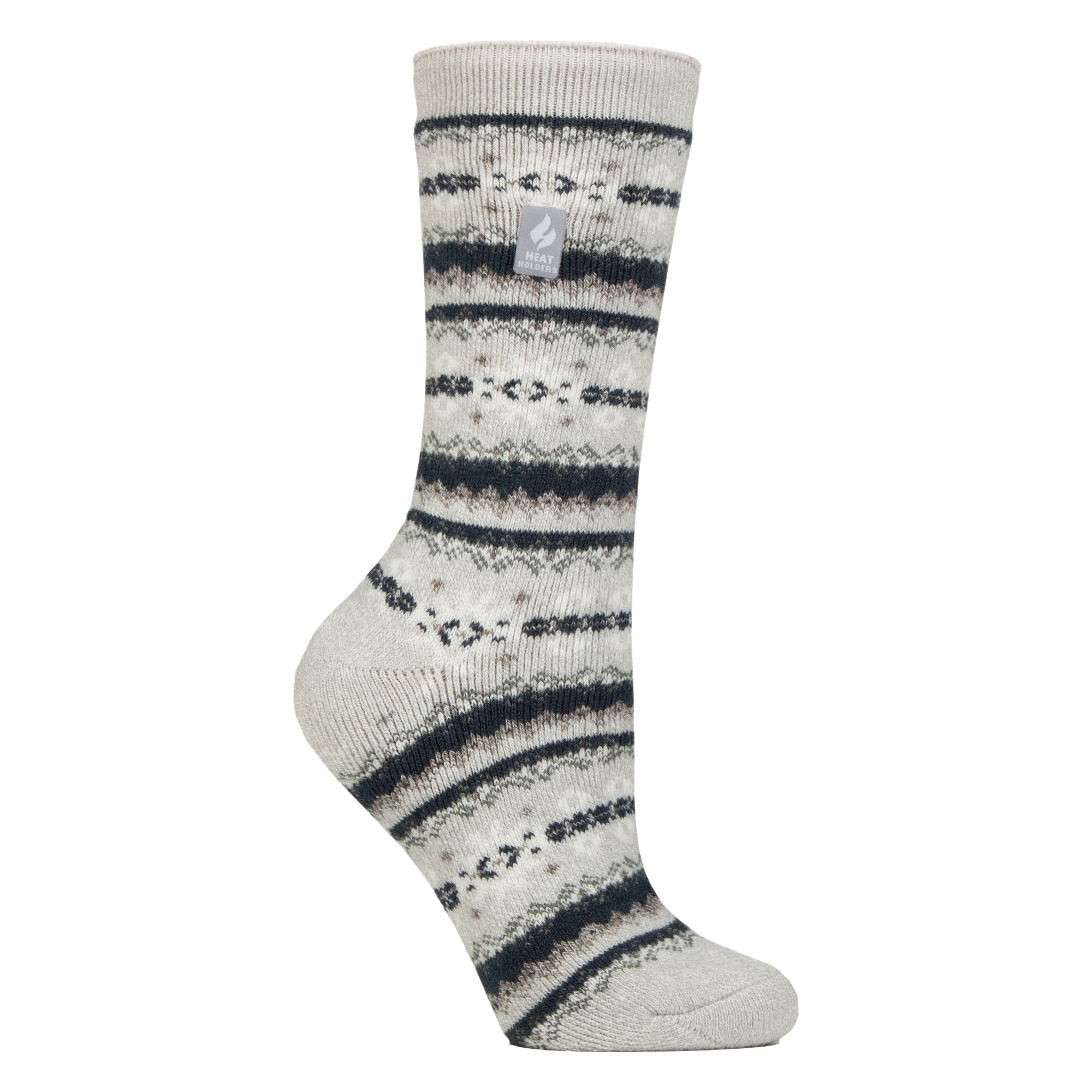 Heat Holders Lite Womens Thermal Lite Patterned Socks for Winter
