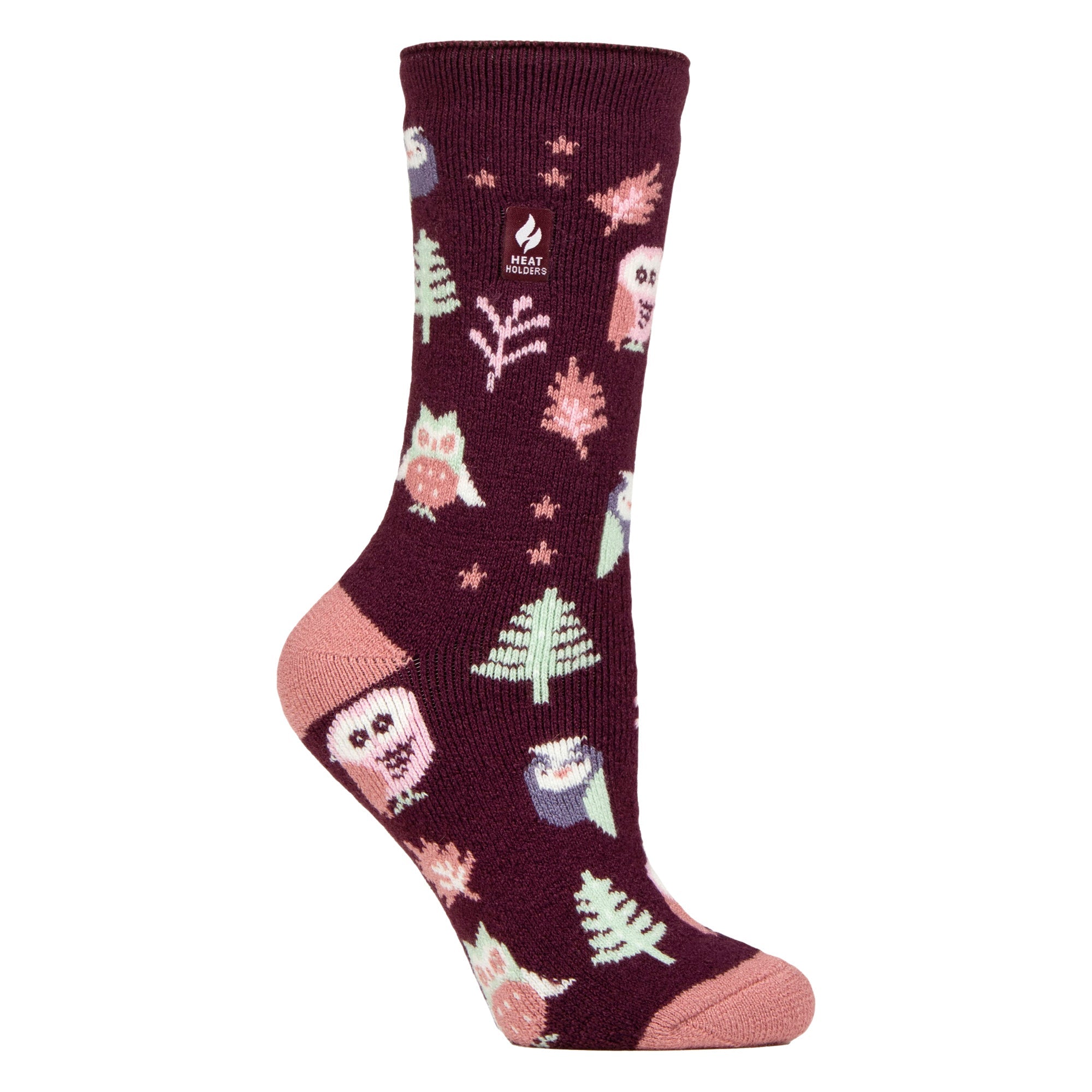 Heat Holders Lite Womens Thermal Lite Patterned Socks for Winter