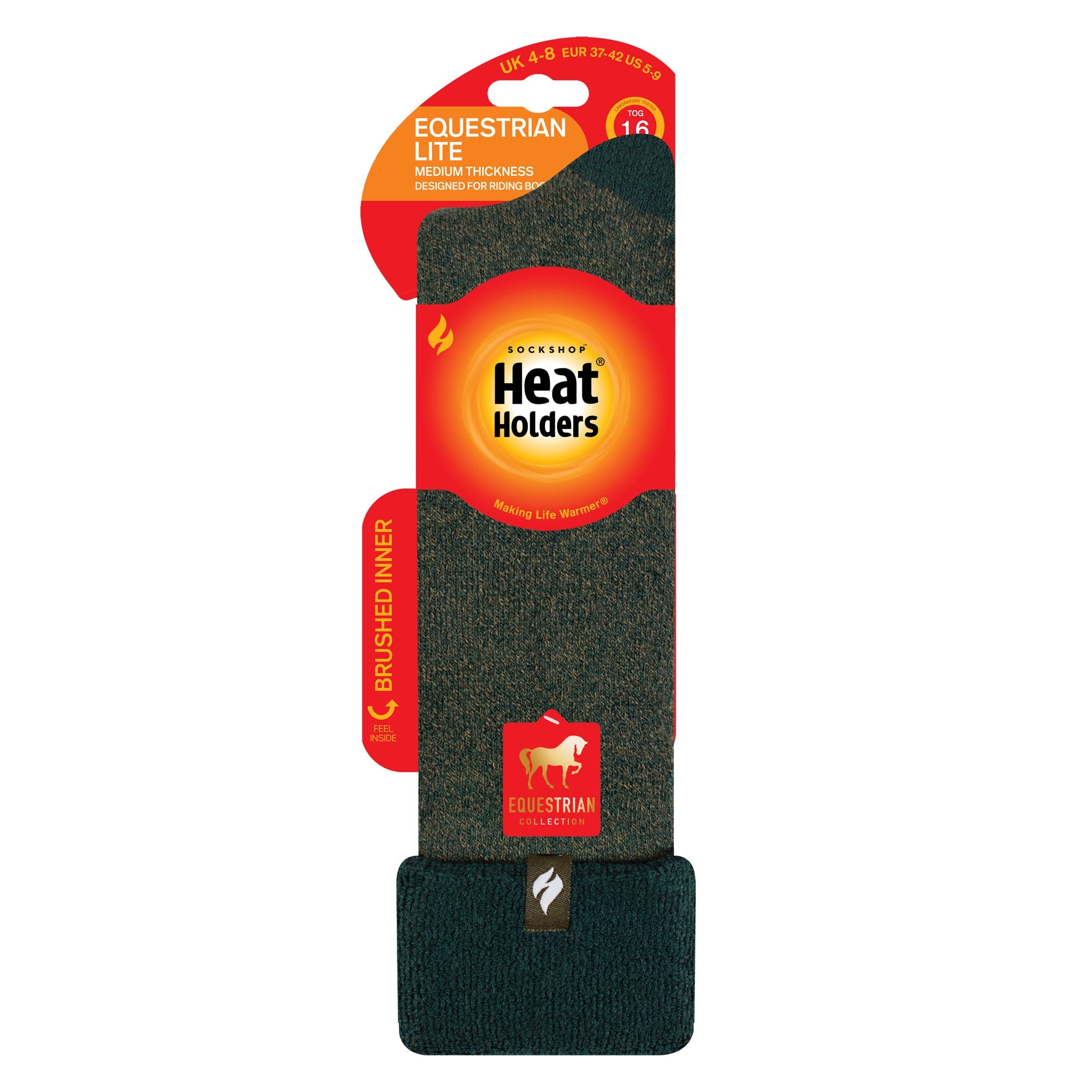 Heat Holders Lite Womens Thermal Long Wellington Boot Socks with Soft Brushed Lining