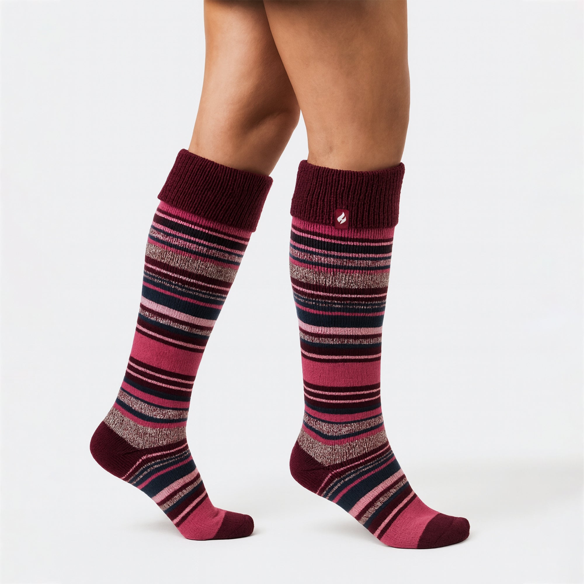 Heat Holders Lite Womens Thermal Long Wellington Boot Socks with Soft Brushed Lining