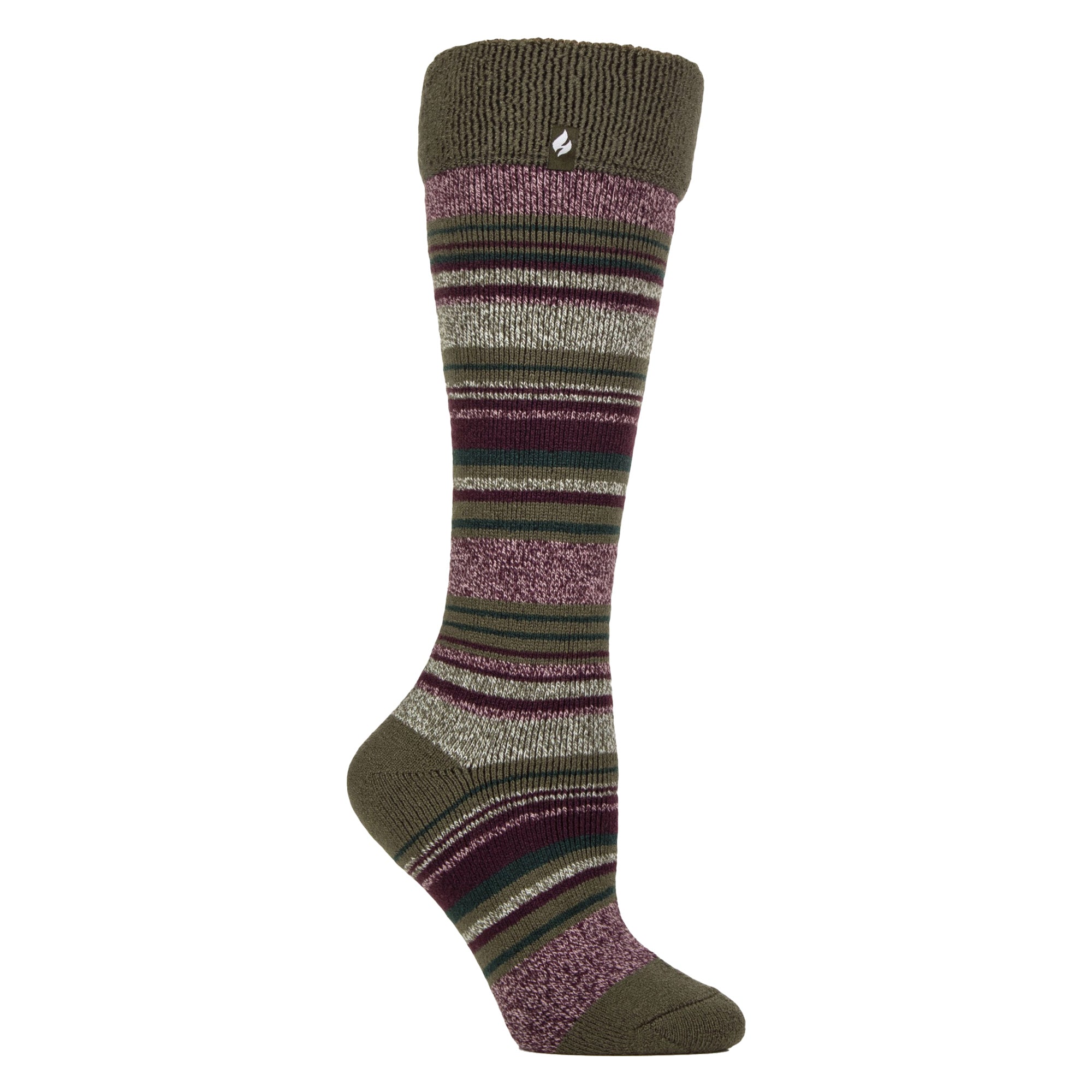 Heat Holders Lite Womens Thermal Long Wellington Boot Socks with Soft Brushed Lining