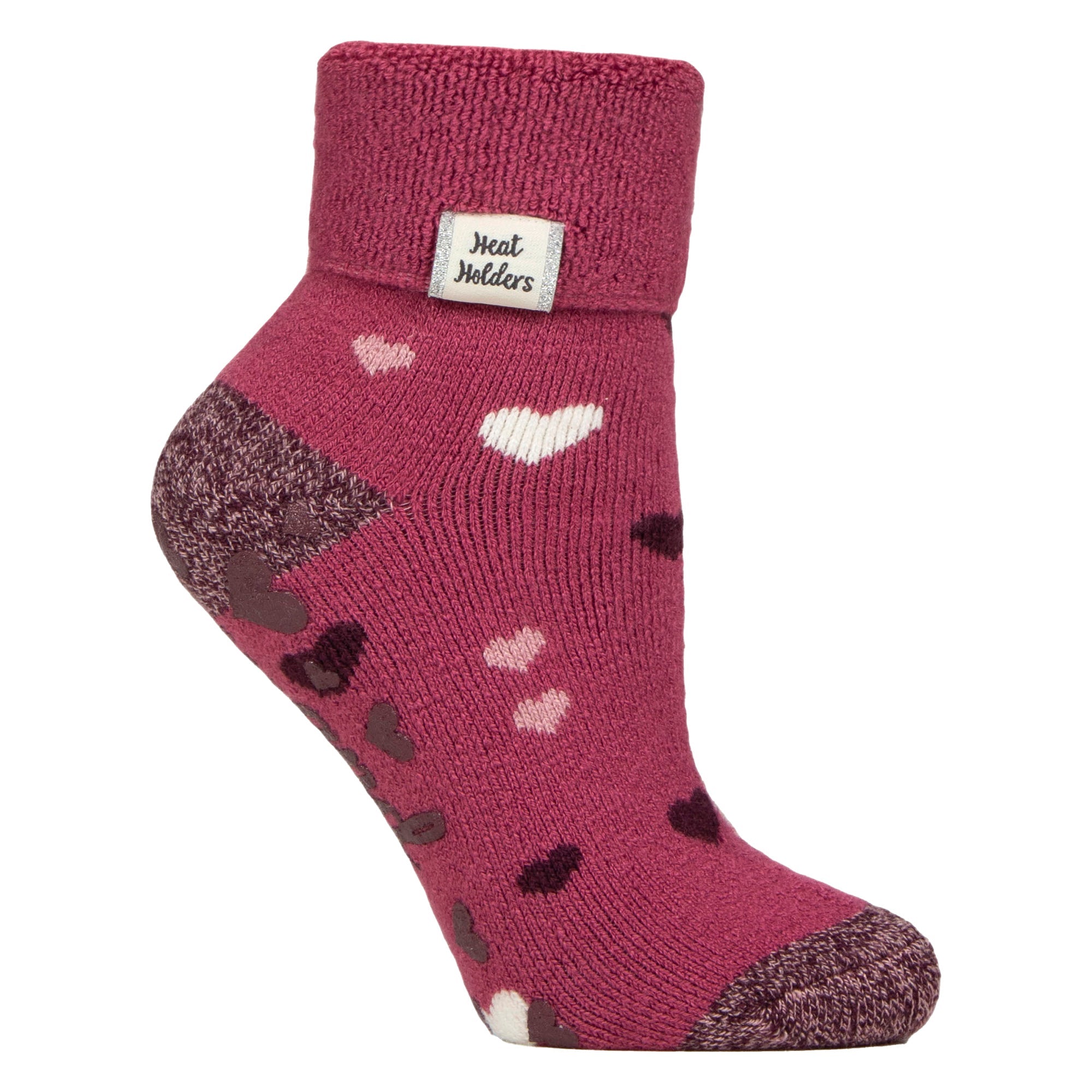 Heat Holders Cozy Turn Over Cuff Lounge Socks Warm Winter Socks for Women